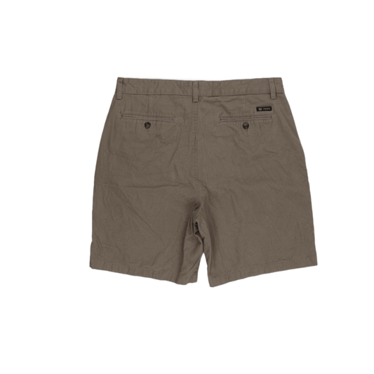 Chaps Smart Casual Shorts Khaki 34 Inch Waist 9 Inch Inseam Cotton Men's Clothing