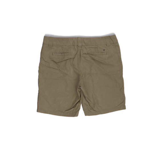 Tommy Hilfiger Khaki Cotton Shorts Size 10 7 Inch Inseam Casual