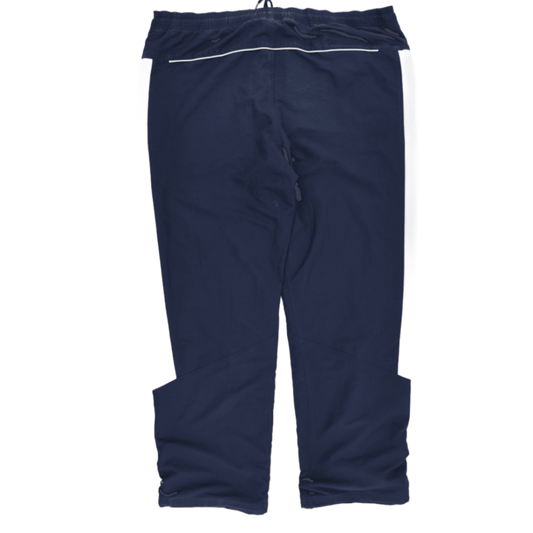 Adidas Navy Blue Sports Track Trousers Men's XL Polyester