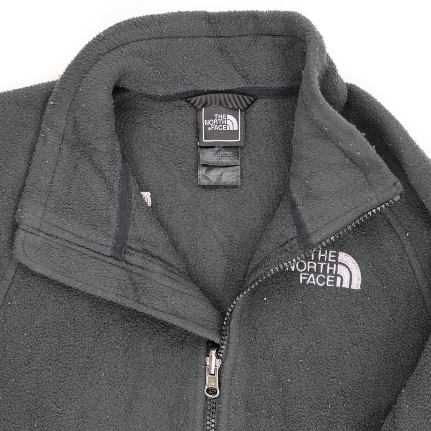 The North Face Black Full Zip Fleece Jacket Mens Medium Polyester Fleece Outdoor Jacket