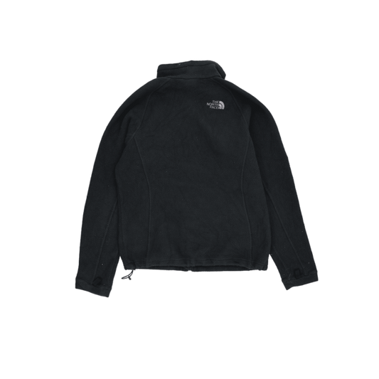 The North Face Black Full Zip Fleece Jacket Mens Medium Polyester Fleece Outdoor Jacket
