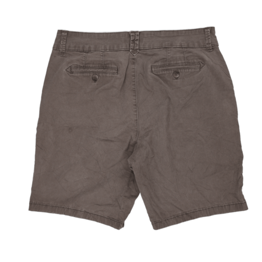 Lee Men's Chino Shorts Taupe Size 36 Cotton 11 Inch Inseam