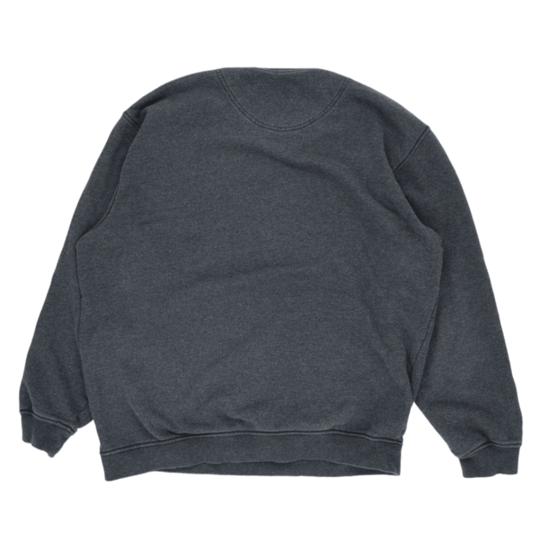 BOSS Hugo Boss Charcoal Grey Crew Neck Sweatshirt XL Cotton Blend