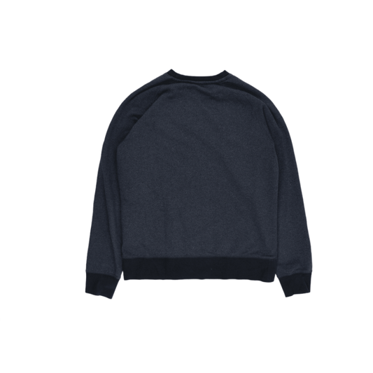 Nike Crew Neck Sweatshirt Dark Blue Medium Cotton Blend