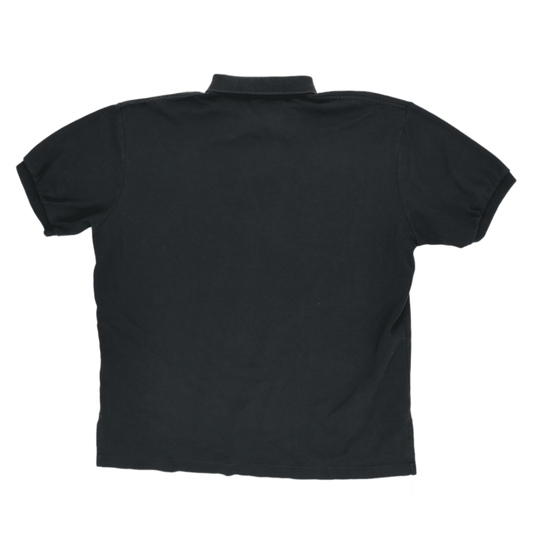 Polo Ralph Lauren Black Cotton Classic Polo Shirt XL Vintage