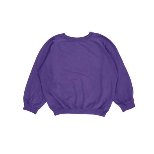 Nike Vintage Purple Crewneck Sweatshirt Men Size M Cotton Blend 1990s Casual