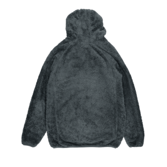 Oakley Full Zip Fleece Hoodie Jacket Grey Large Polyester Mens