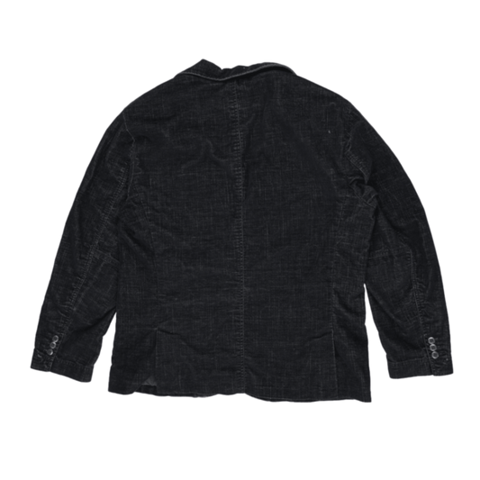 Calvin Klein Jeans Charcoal Blazer Jacket XL Cotton Blend Notched Lapel