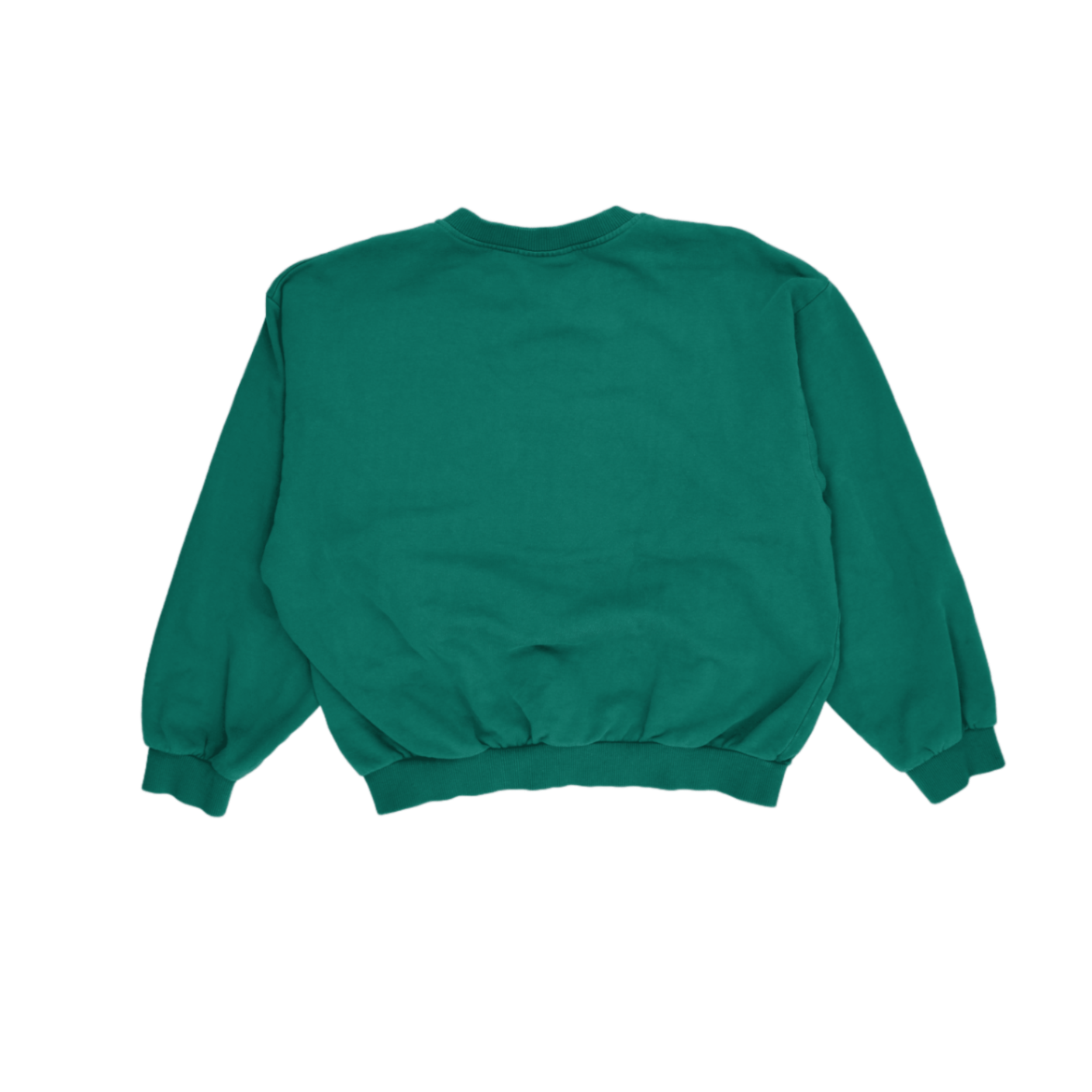 Lacoste Green Crew Neck Sweatshirt Medium Cotton Blend Vintage Men's Clothing