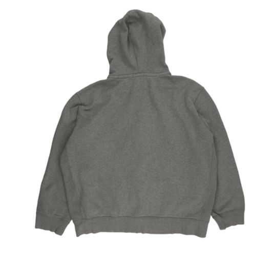 Polo Ralph Lauren XXL Grey Zip Up Hoodie Cotton Blend Hooded Sweatshirt