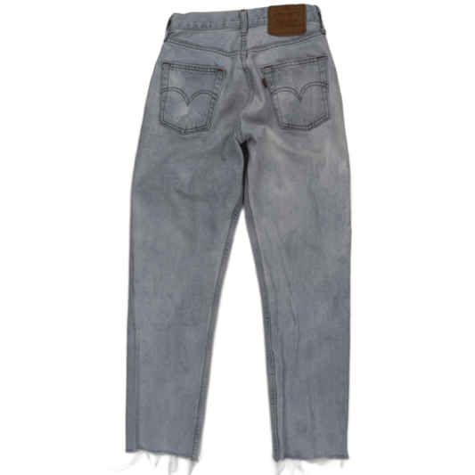 Levi's Light Blue Vintage High Waist Straight Leg Jeans W32 L32 Cotton Denim
