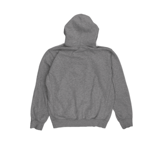 Russell Athletic Grey Pullover Hoodie Large Cotton Blend Vintage