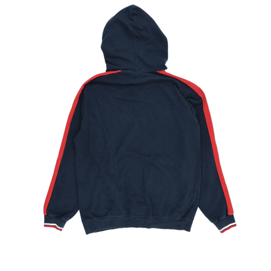Champion Vintage Navy Blue Overhead Hoodie Large Cotton Hooded Sweatshirt