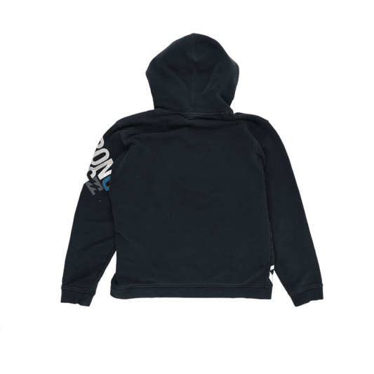 Billabong Black Pullover Hoodie Men's Medium Cotton Blend Vintage