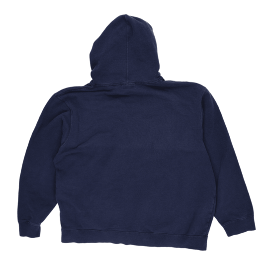 Fila Italia Navy Blue Pullover Hoodie XL Cotton Blend Mens