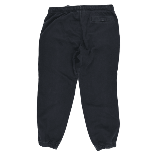 Nike Black Vintage Fleece Joggers XL Cotton Blend Men's Trousers 78 cm Inseam 92 cm Waist