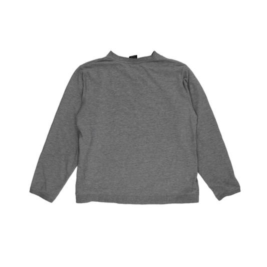 Nike Team Iowa Hawkeyes Vintage Grey V-Neck Sweatshirt Large Cotton Blend