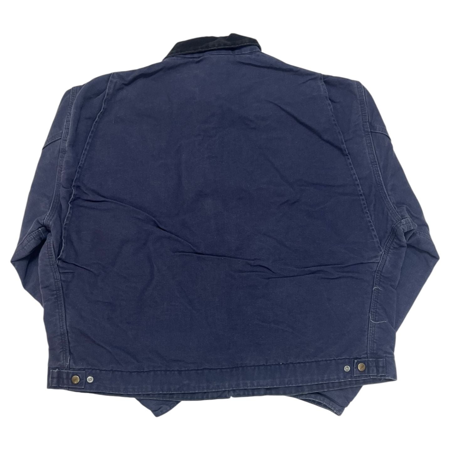 Carhartt J64PTL Blue Detroit Jacket 2XL Regular DreamWorks Construction Vintage USA Made