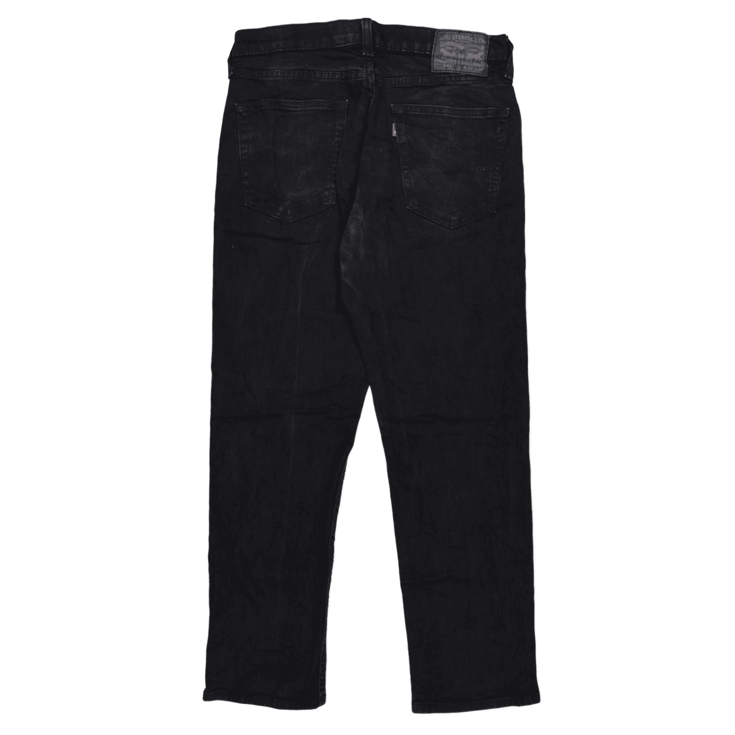 Levi's 541 Athletic Fit Black Jeans Mens W32 L30 Stylish Durable Denim Trousers