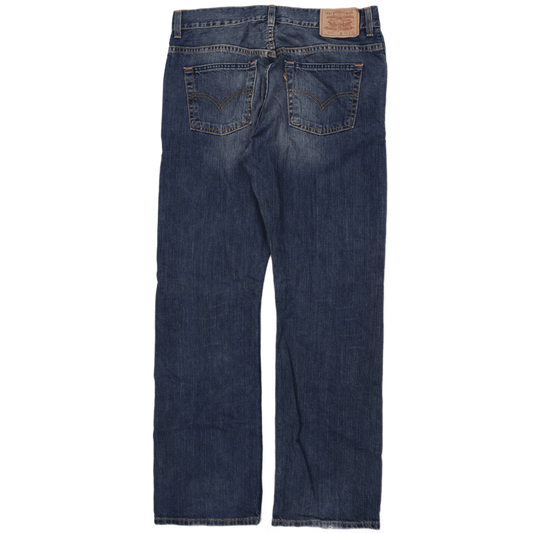 Levi's 503 Men's Straight Fit Blue Jeans W33 L32 Pure Cotton, Classic Everyday Denim