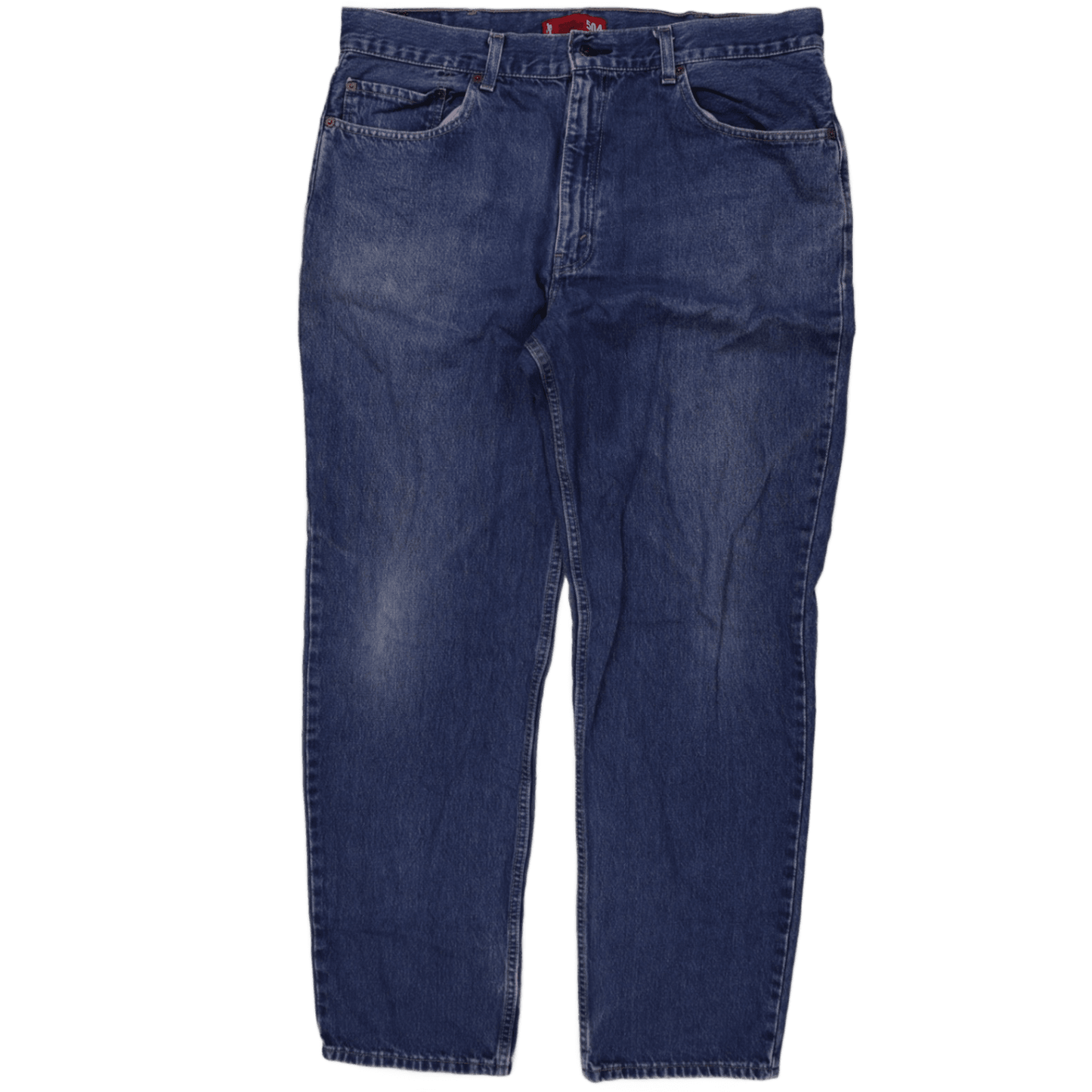 Levi's 504 Men's Straight Fit Blue Denim Jeans W40 L32 Classic Style