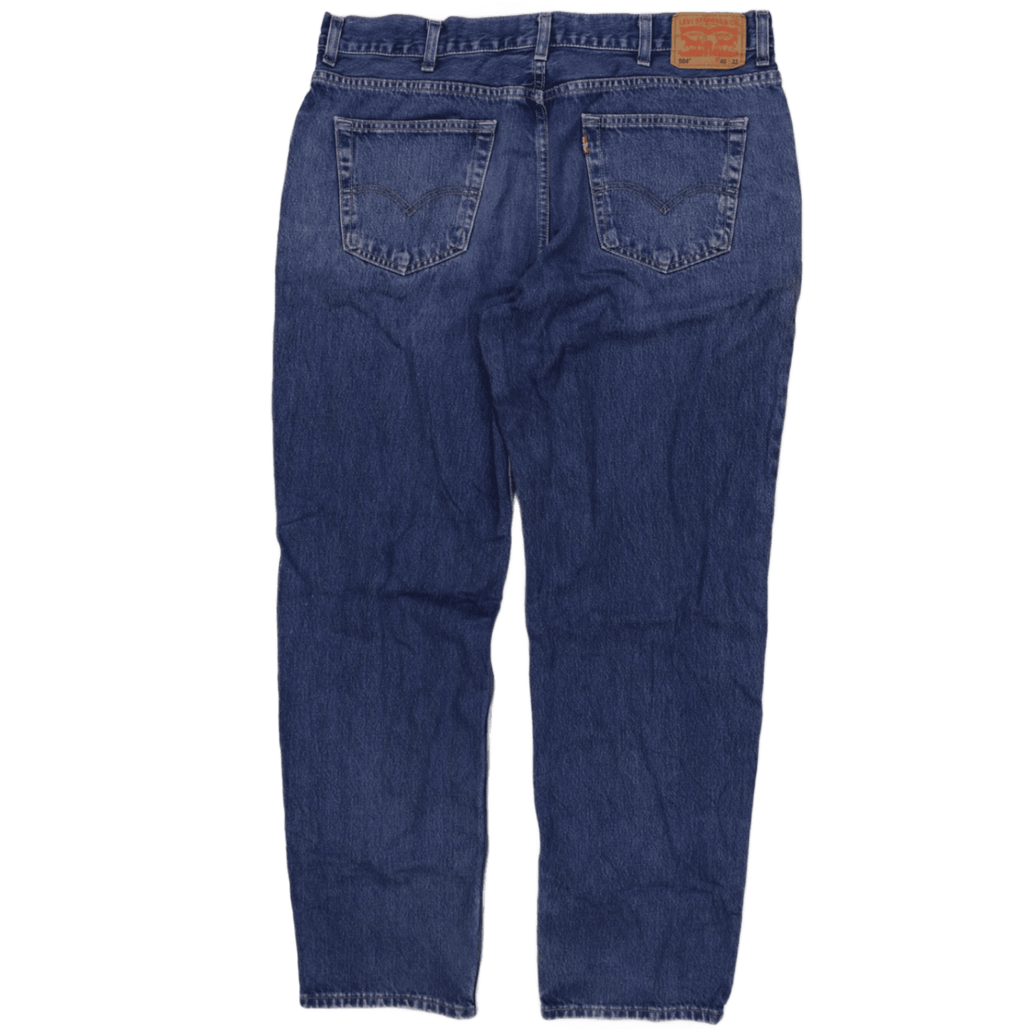 Levi's 504 Men's Straight Fit Blue Denim Jeans W40 L32 Classic Style