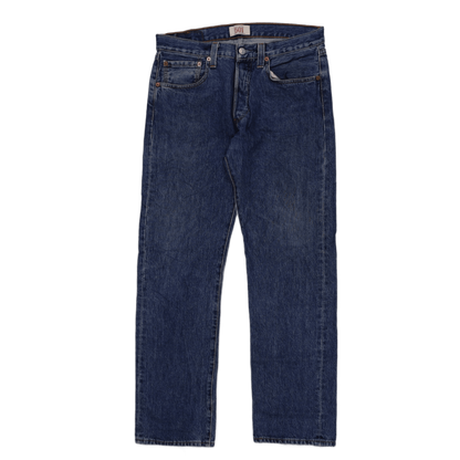 Levi's 501 Original Fit Jeans - W31 L31 Classic Indigo Denim, Button Fly, Cotton