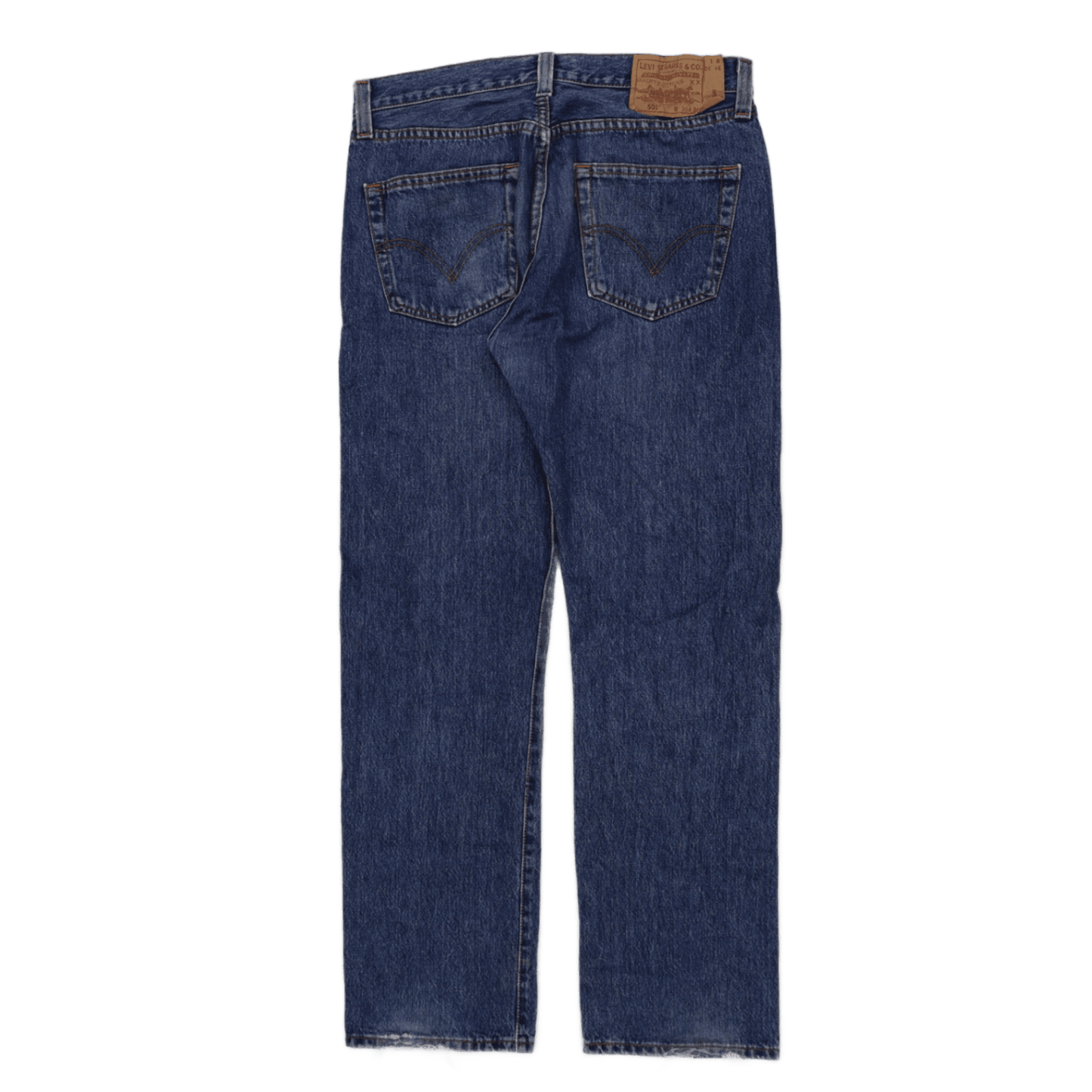 Levi's 501 Original Fit Jeans - W31 L31 Classic Indigo Denim, Button Fly, Cotton