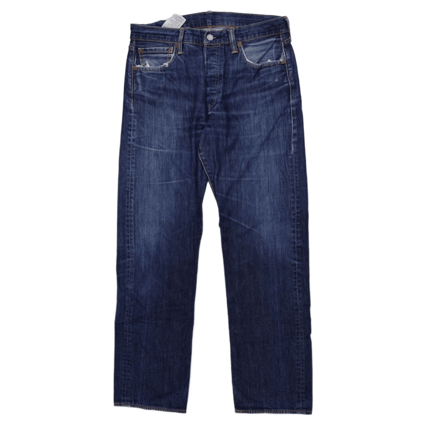 Levi's 501 Original Fit Straight Leg Jeans, Size 32, Classic Blue Denim, Iconic Style, Durable Cotton, Men's Trousers, Timeless Fashion