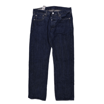 Levi's 501 Original Fit Men's Blue Denim Jeans W32 L30 Classic Straight Leg - Authentic Levi Strauss Premium Quality
