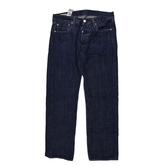 Levi's 501 Original Fit Men's Blue Denim Jeans W32 L30 Classic Straight Leg - Authentic Levi Strauss Premium Quality
