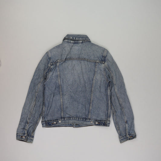 Levi’s Premium Classic Blue Denim Jacket – Timeless Vintage Style, Men’s Size M, Iconic Quality for Everyday Wear