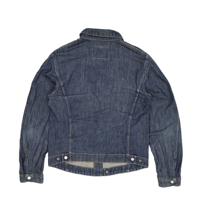 Levi's Engineered Jeans Denim Jacket Small Classic Button-Up Indigo Blue Vintage Style