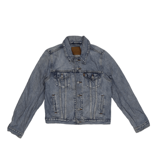 Levi's Waterless Light Blue Denim Jacket Large Cotton Collared
