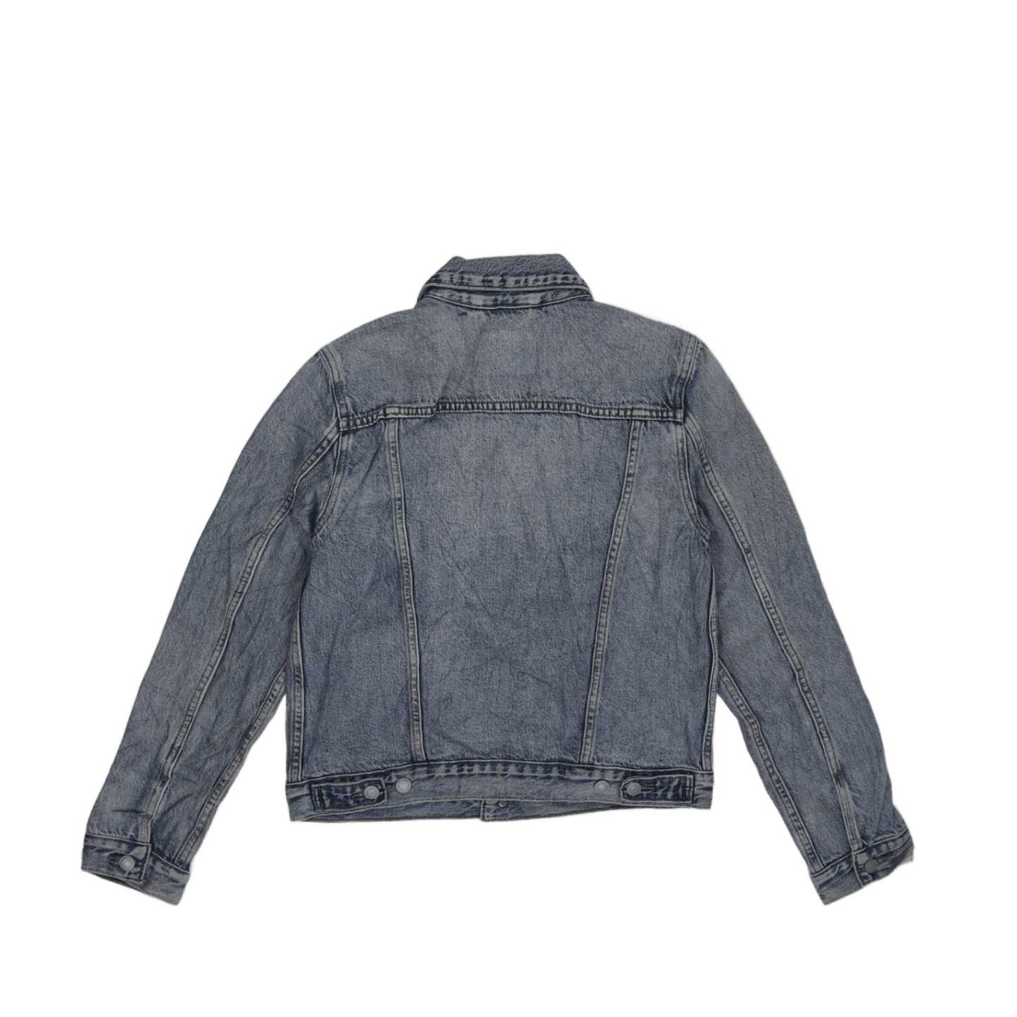 Levi's Waterless Light Blue Denim Jacket Large Cotton Collared