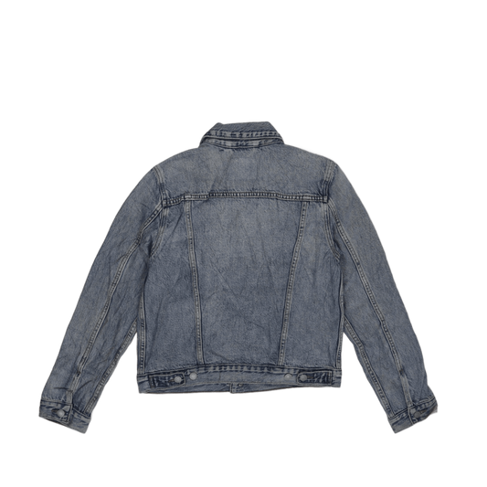 Levi's Waterless Light Blue Denim Jacket Large Cotton Collared