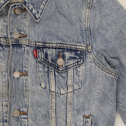 Levi's Waterless Light Blue Denim Jacket Large Cotton Collared