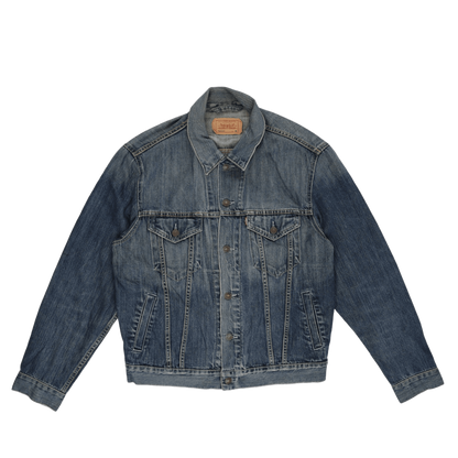 Levi's 70550 Vintage Medium Blue Denim Jacket Men's Size M 100% Cotton Collared