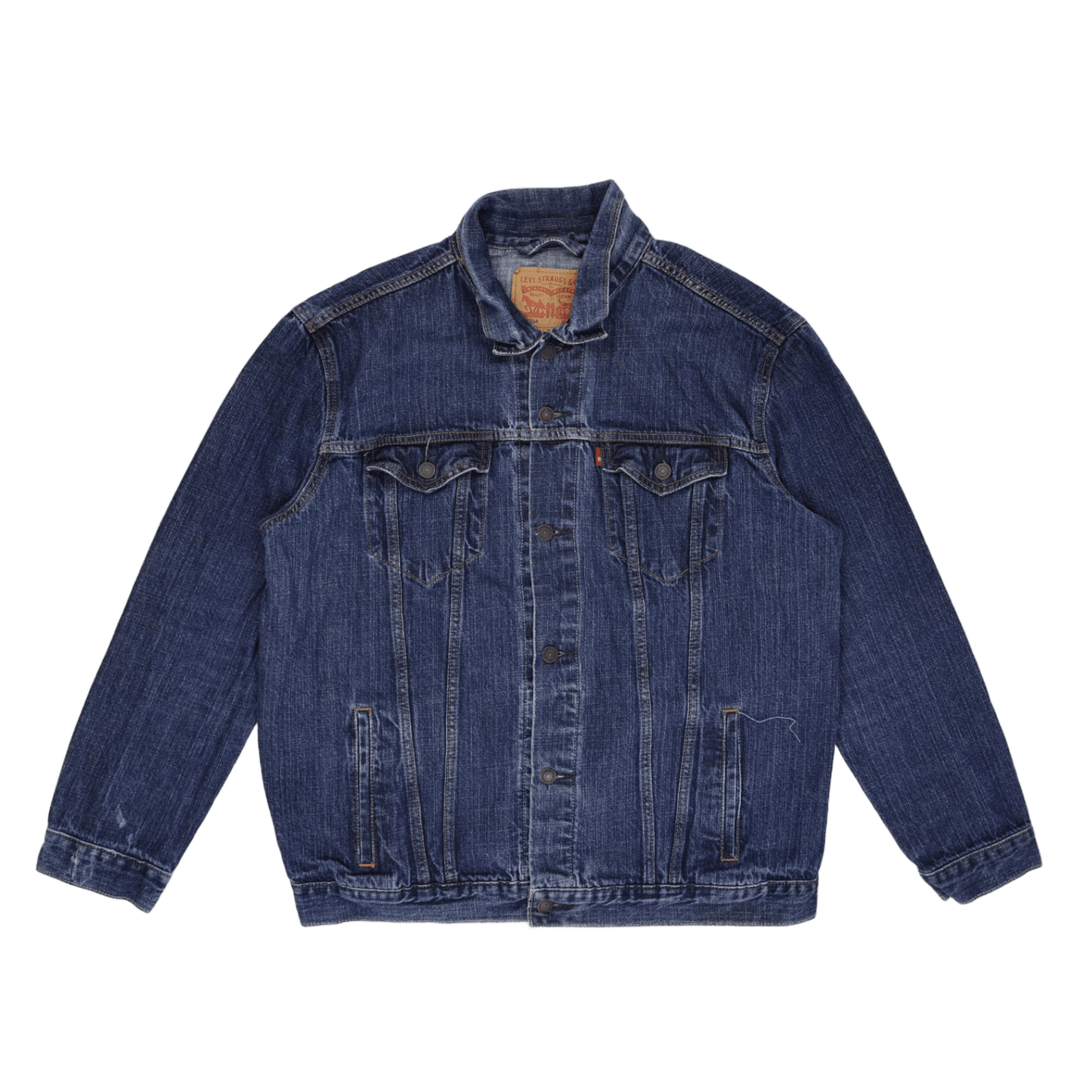 Levi's Trucker Denim Jacket Blue XXL Cotton Vintage