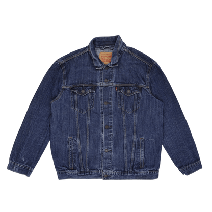 Levi's Trucker Denim Jacket Blue XXL Cotton Vintage