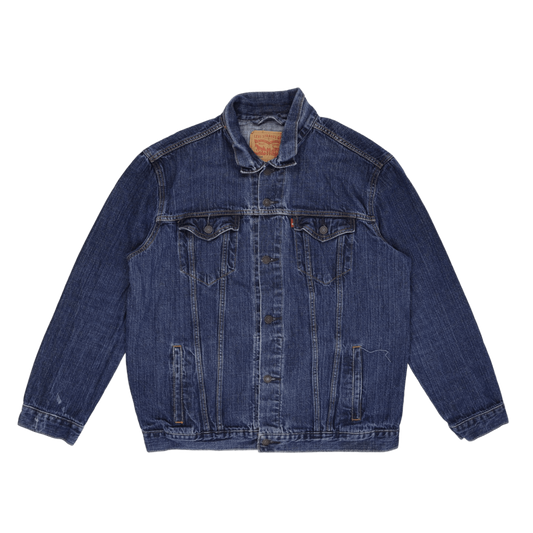 Levi's Trucker Denim Jacket Blue XXL Cotton Vintage