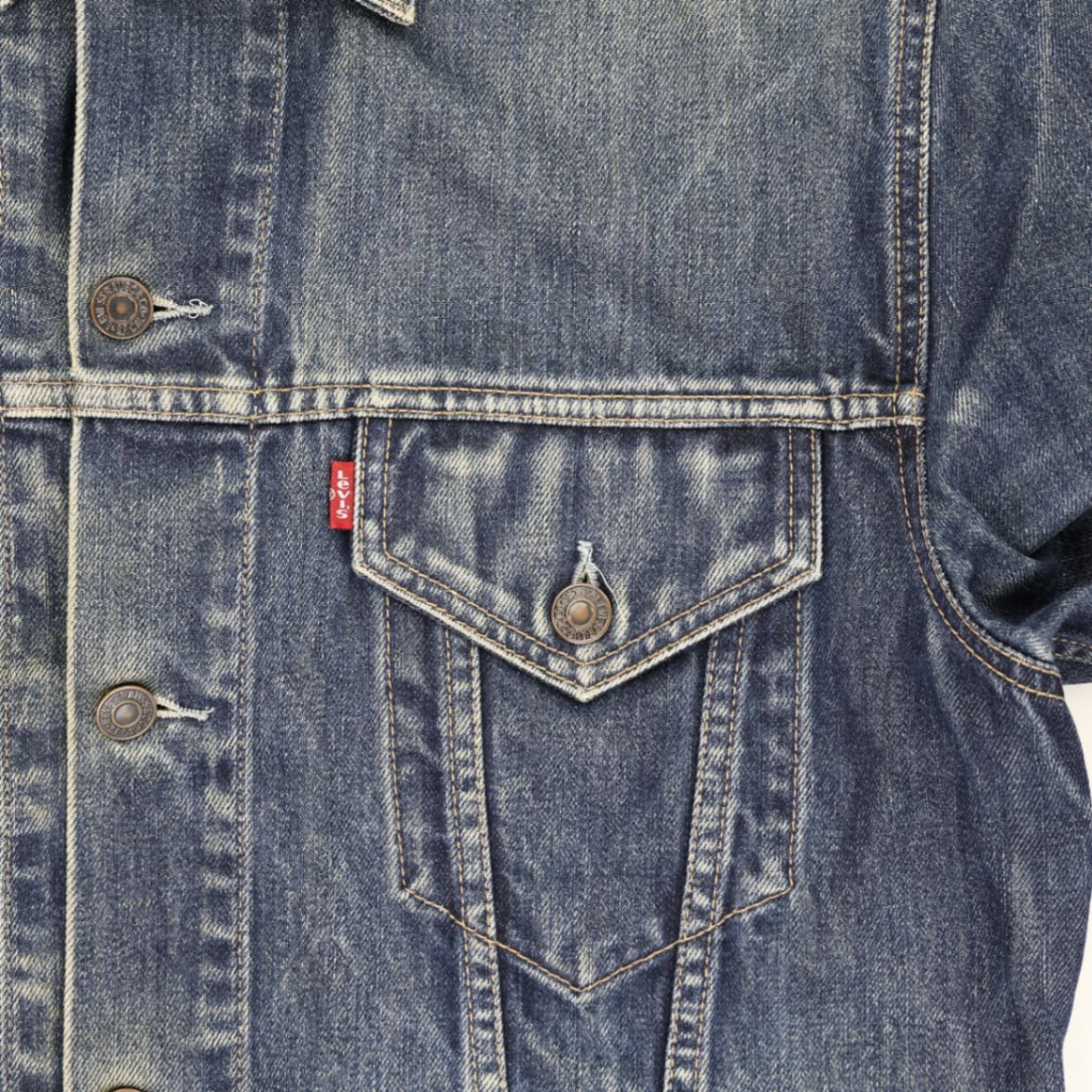Levi Strauss & Co Trucker Jacket Blue XL Denim