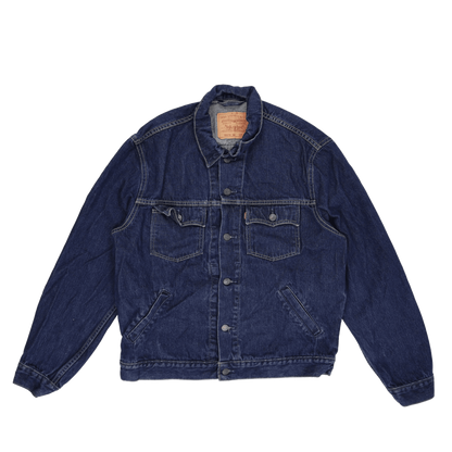 Levi's Vintage 70570 Denim Trucker Jacket Blue Large Cotton