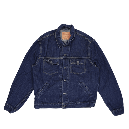 Levi's Vintage 70570 Denim Trucker Jacket Blue Large Cotton