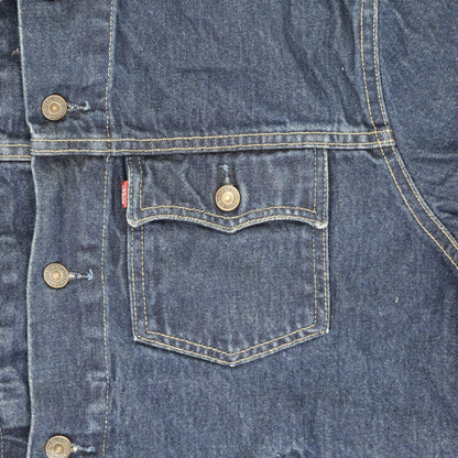 Levi's Vintage 70570 Denim Trucker Jacket Blue Large Cotton