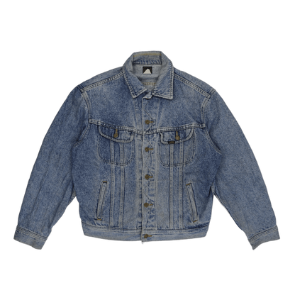 Lee Vintage Denim Jacket Blue Large Cotton 90s Style