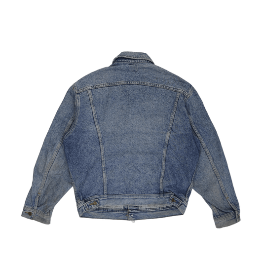 Lee Vintage Denim Jacket Blue Large Cotton 90s Style