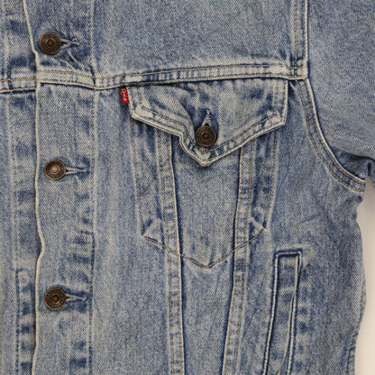 Levi's 70503 Vintage Trucker Jacket Blue Small Cotton Mens