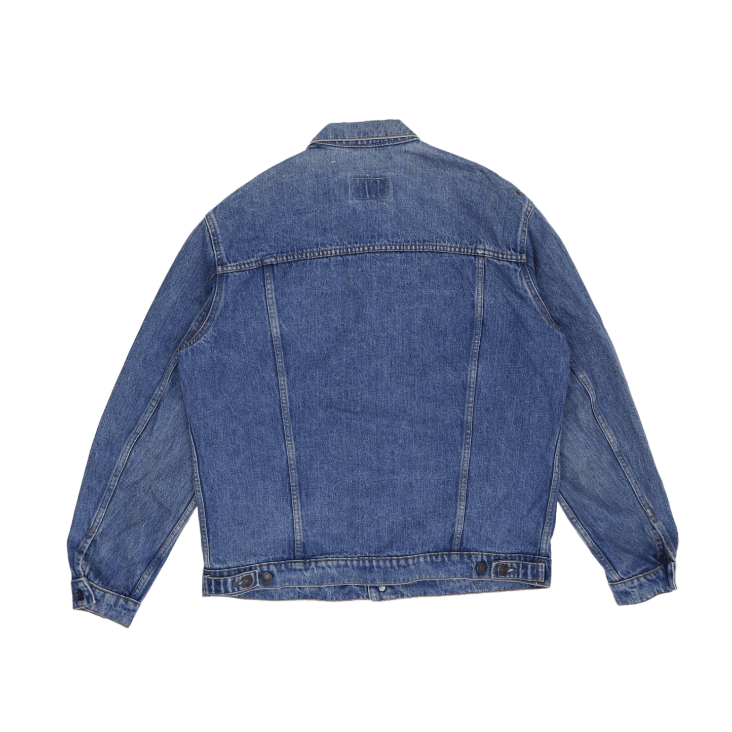 Levi's Vintage Blue Denim Trucker Jacket Size 38 Medium Cotton