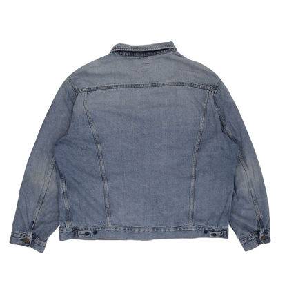 Lee Vintage Denim Jacket Light Blue Size SXL 100 Percent Cotton Mens
